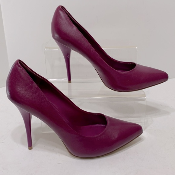 Purple Aldo pumps pointed toe 4 inch - Picture 3 of 15